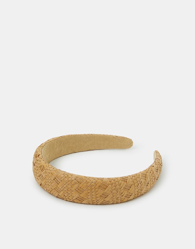 accessorize Woven Raffia Headband
