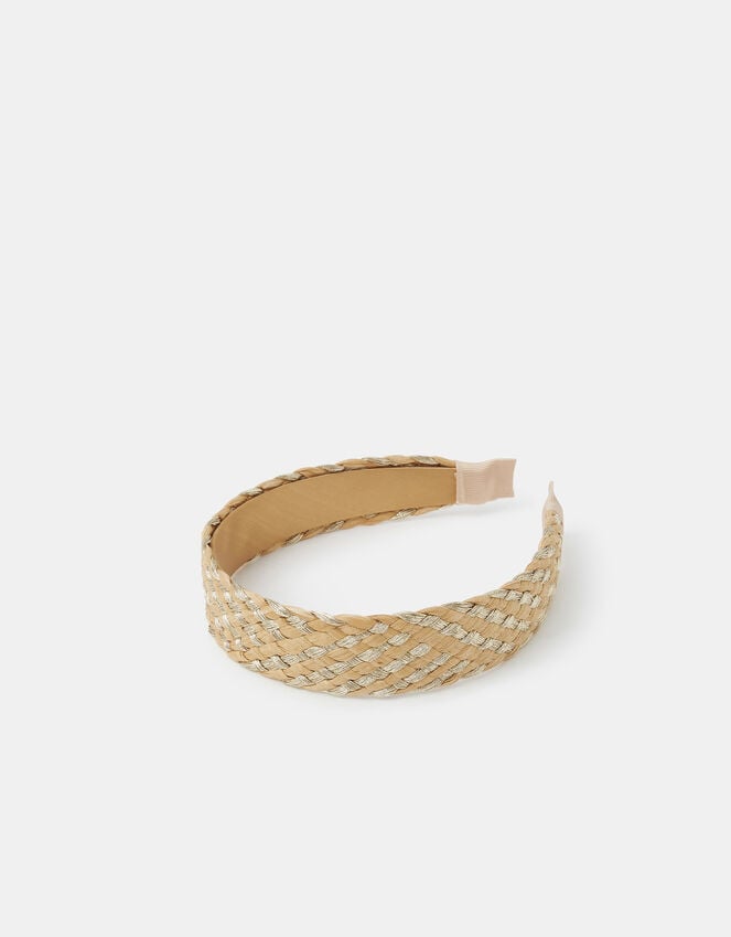 accessorize Woven Raffia Headband