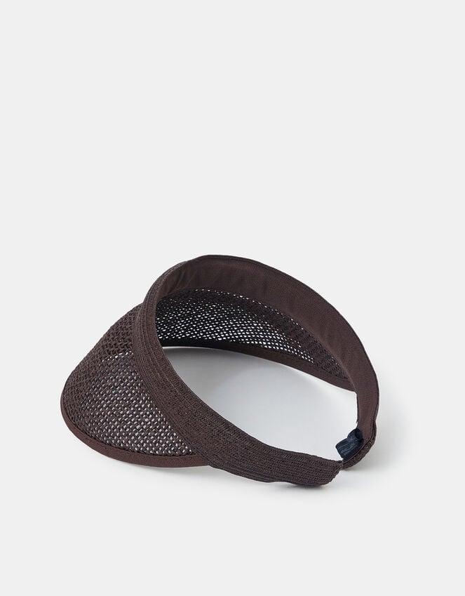 Accessorize Woven Raffia Sun Visor