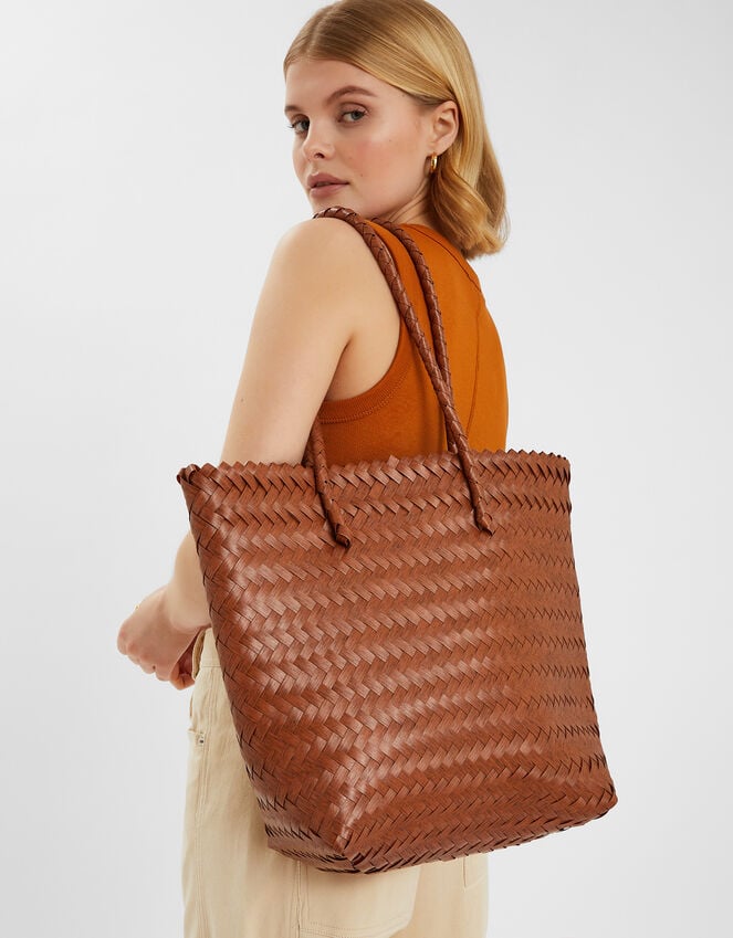 accessorize Woven Shoulder Bag
