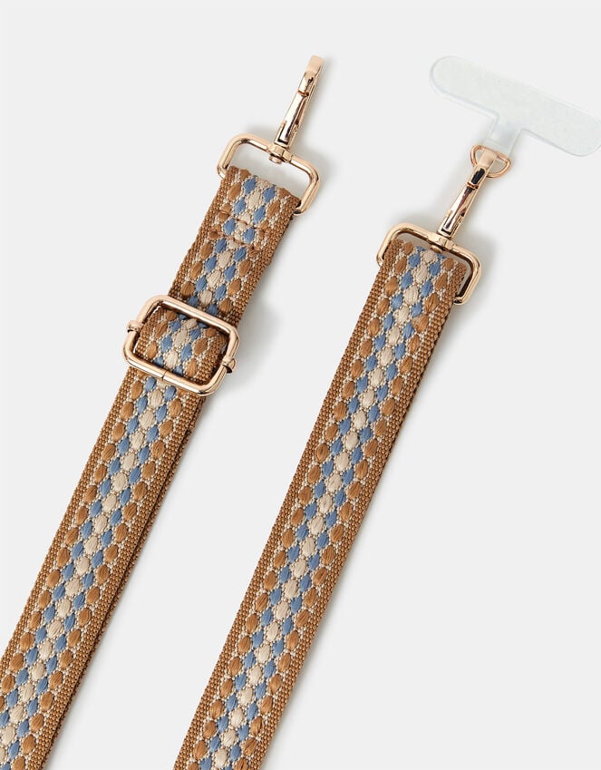 Accessorize Woven Webbing Phone Strap