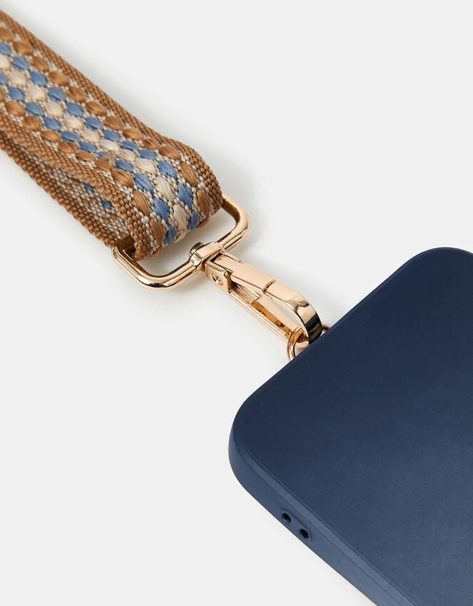 Accessorize Woven Webbing Phone Strap