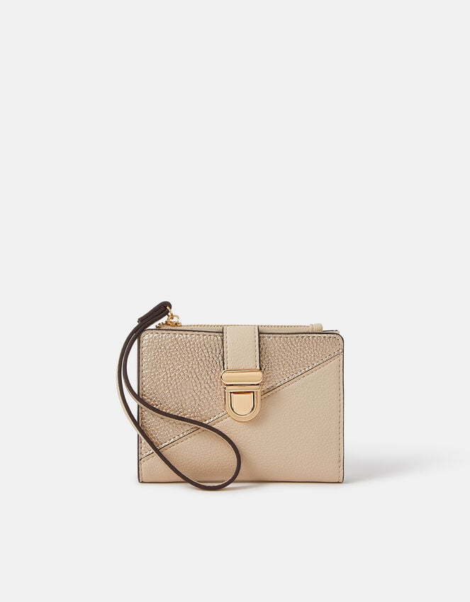 accessorize Wrist Strap Push Lock Purse