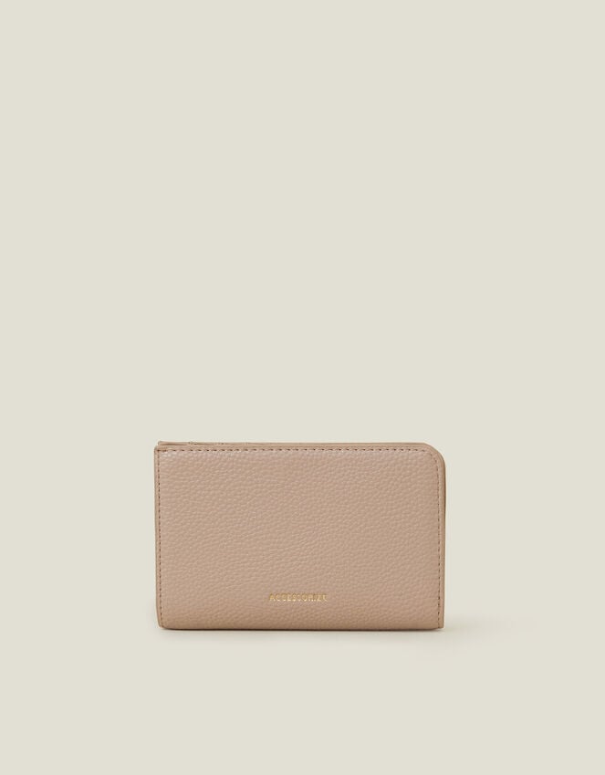 accessorize Zip Pocket Purse Mink