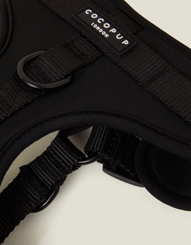 Accessorize Cocopup Dog Adjustable Neck Harness Black Black