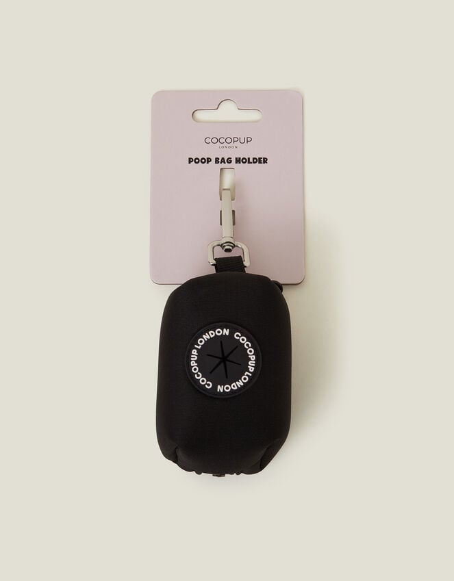 accessorize Cocopup London Dog Poop Bag Holder Black