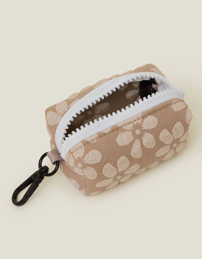 Accessorize Cocopup London Floral Print Dog Poop Bag Holder Natural