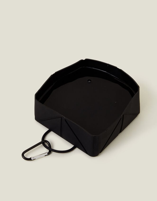 Accessorize Cocopup London Foldable Travel Dog Bowl Black