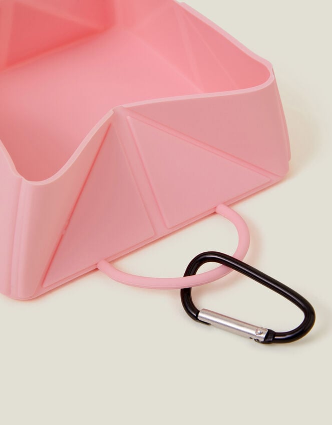 Accessorize Cocopup London Foldable Travel Dog Bowl Pink