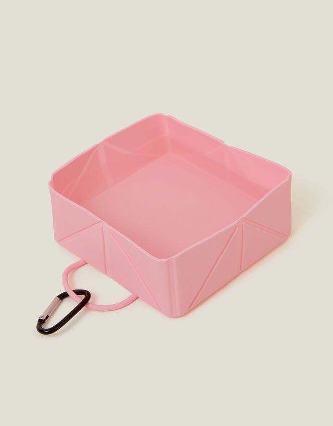 Accessorize Cocopup London Foldable Travel Dog Bowl Pink