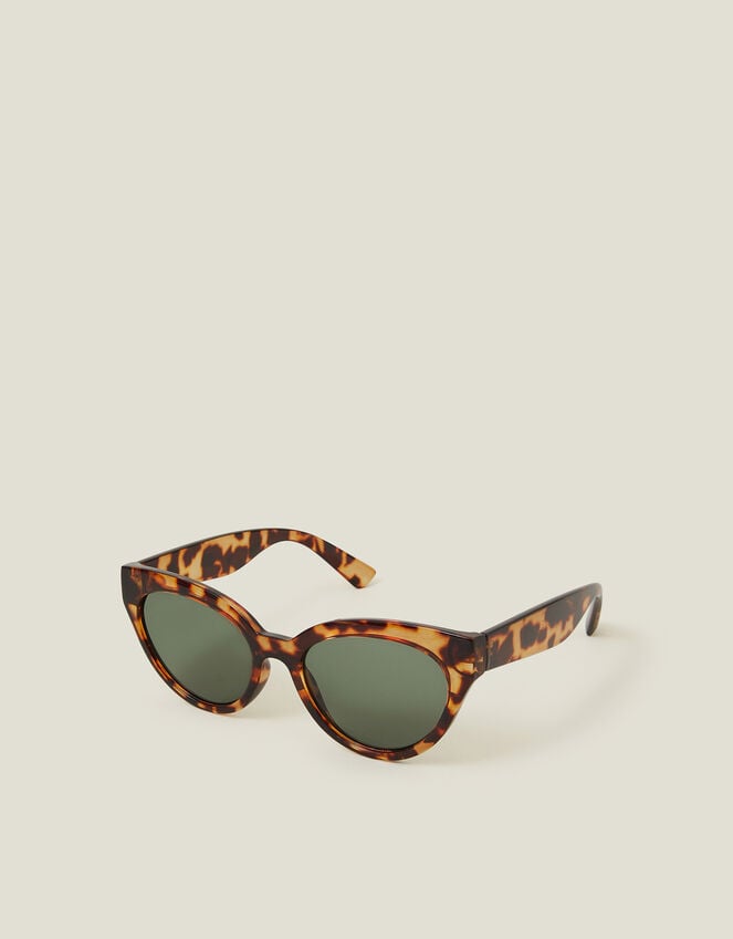 accessorize Crystal Tortoiseshell Cat Eye Sunglasses