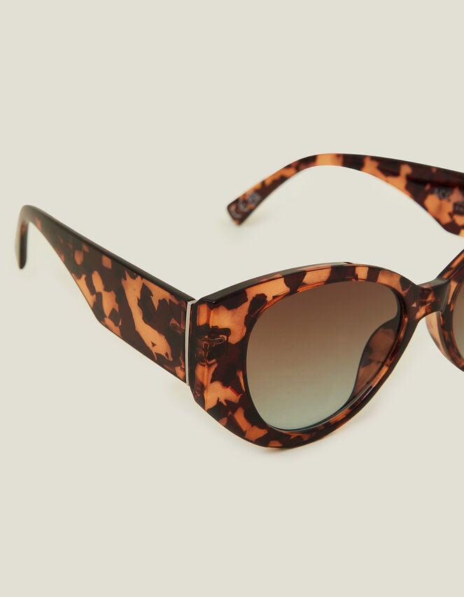Accessorize Crystal Tortoiseshell Cateye Sunglasses