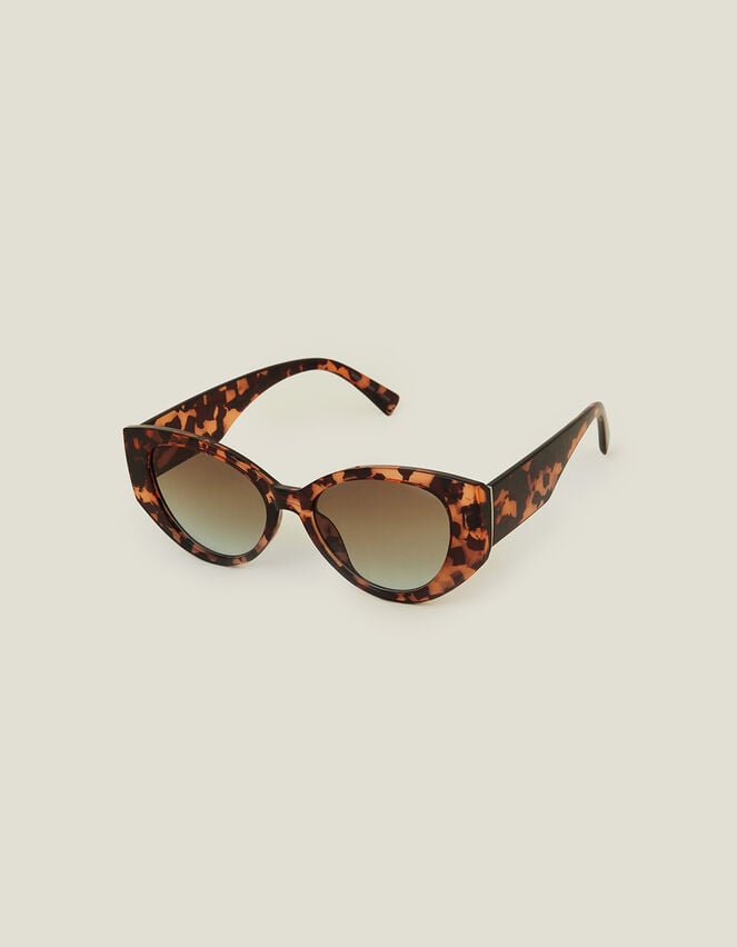 accessorize Crystal Tortoiseshell Cateye Sunglasses