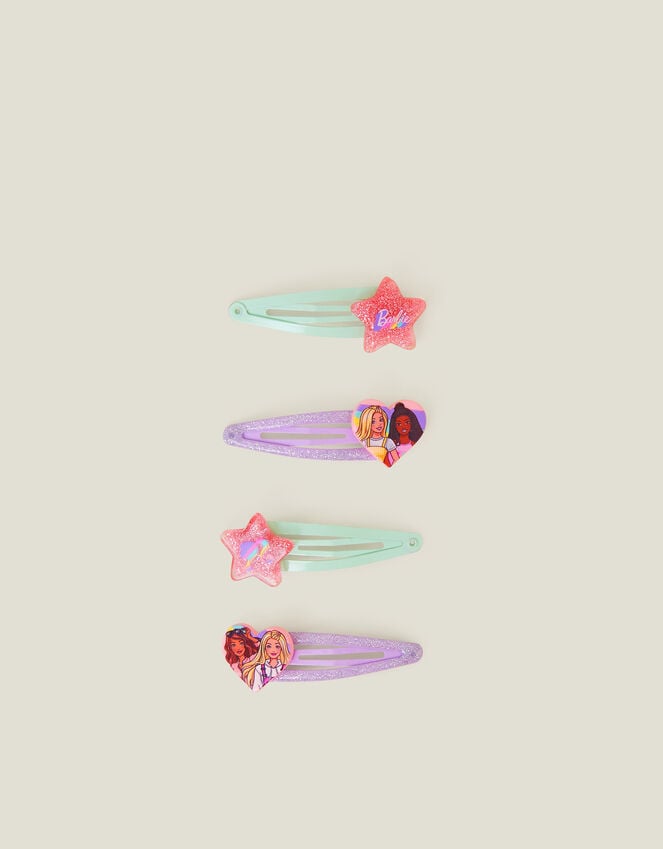 accessorize Girls 4-Pack Barbie™ Glitter Hair Clips
