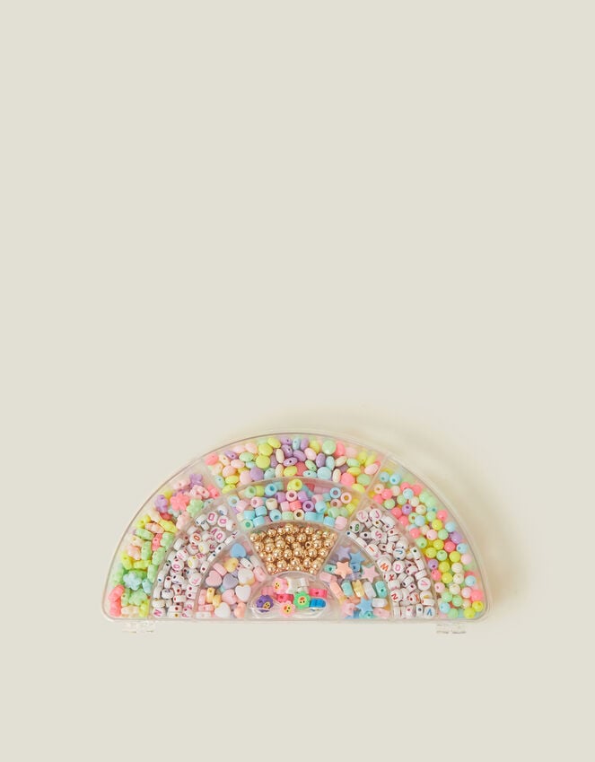 accessorize Girls Rainbow Make-Your-Own Bead Jewellery Set