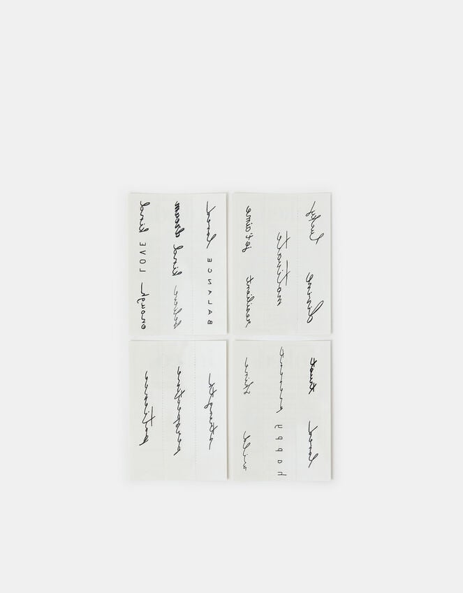 Accessorize Inked By Dani Statement Temporary Tattoo Pack