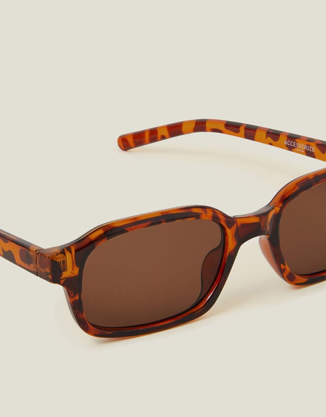 Accessorize Mini Crystal Tortoiseshell Square Sunglasses
