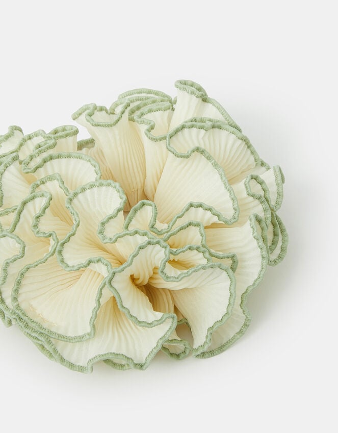 Accessorize Oversized Frilly Pleated Hair Scrunchie