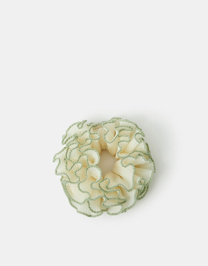 accessorize Oversized Frilly Pleated Hair Scrunchie