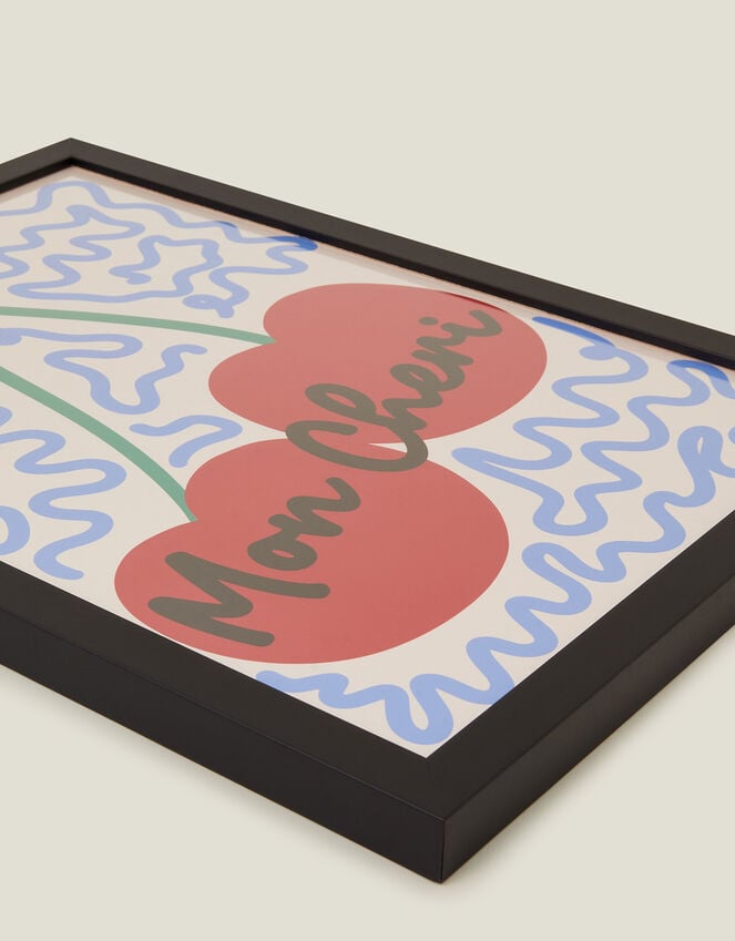 Accessorize Pink Giraffe Print Co Mon Cheri Framed A3 Art Print