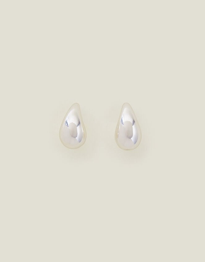 Accessorize Sterling Silver-Plated Tear Drop Earrings