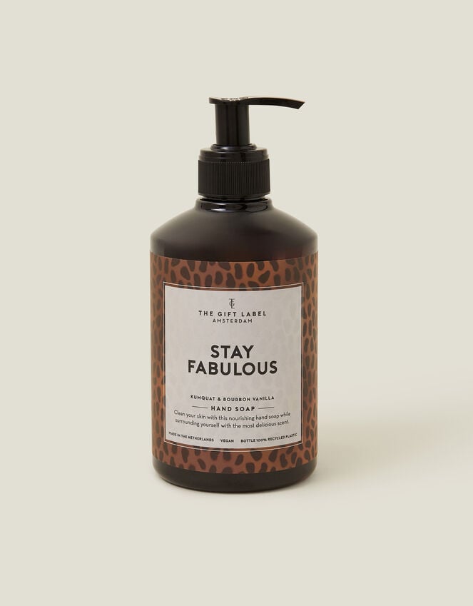 accessorize The Gift Label Stay Fabulous Kumquat & Bourbon Vanilla Hand Soap