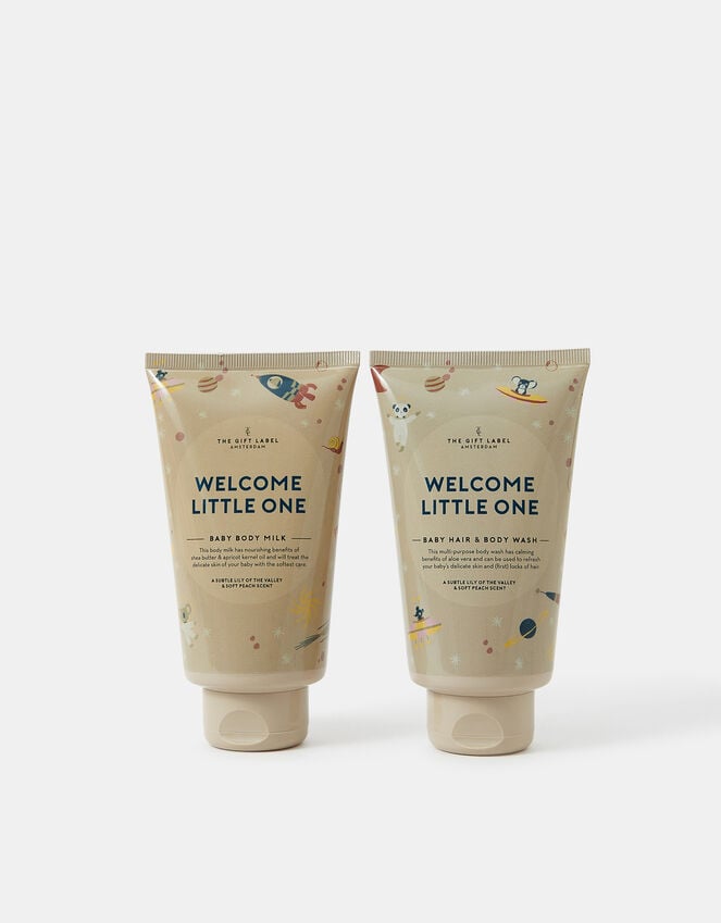 Accessorize The Gift Label Welcome Little One Bath Set