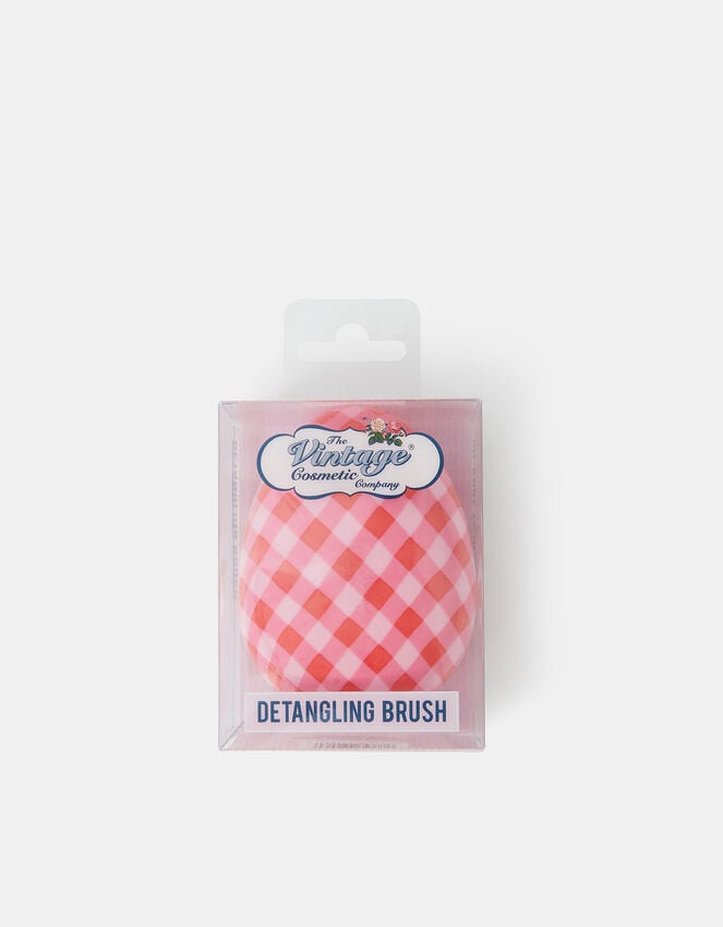 accessorize The Vintage Cosmetic Company Gingham Detangling Brush