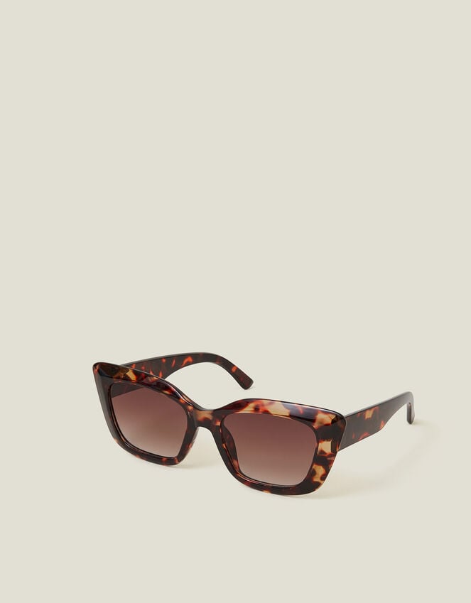 accessorize Tortoiseshell Crystal Cat Eye Sunglasses
