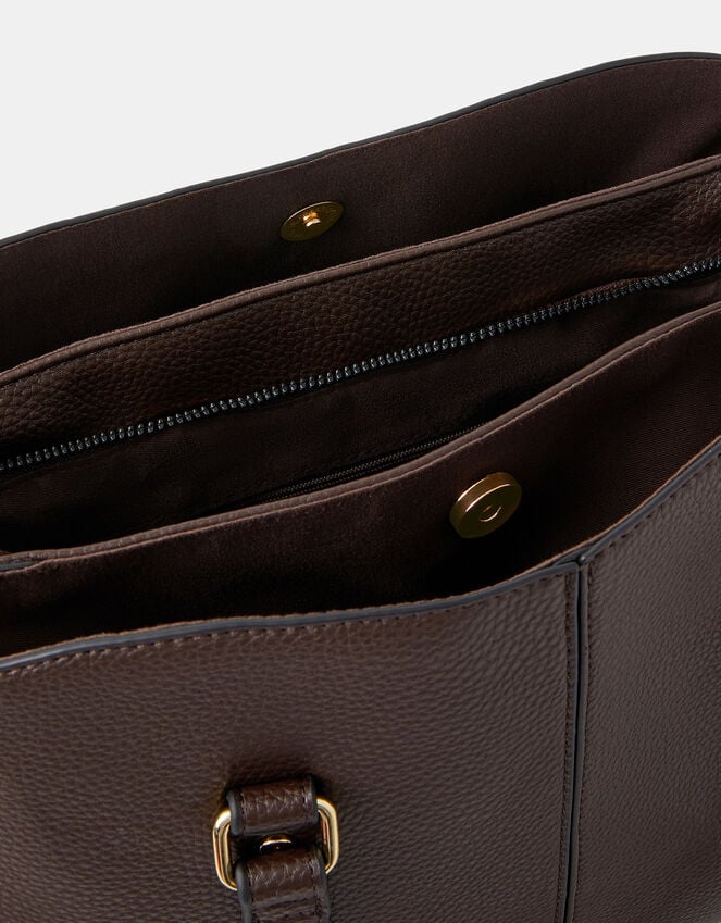 Accessorize Webbing Strap Faux Leather Shoulder Bag