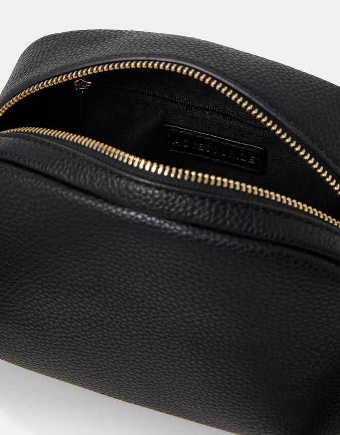 Accessorize Webbing Strap Small Crossbody Bag Black