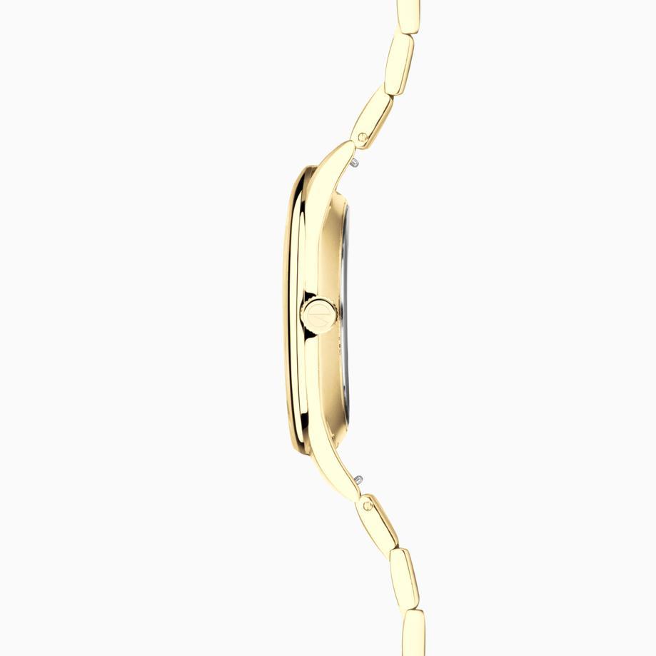Accurist Accurist Classic Men's Watch | Gold Case & Stainless Steel Bracelet With Silver Dial | 37mm