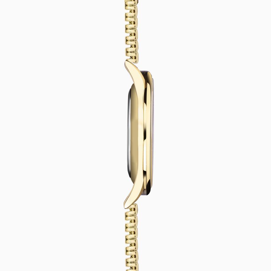 Accurist Accurist Classic Men’s Watch | Gold Case & Stainless Steel Expander Bracelet With White Dial | 37mm