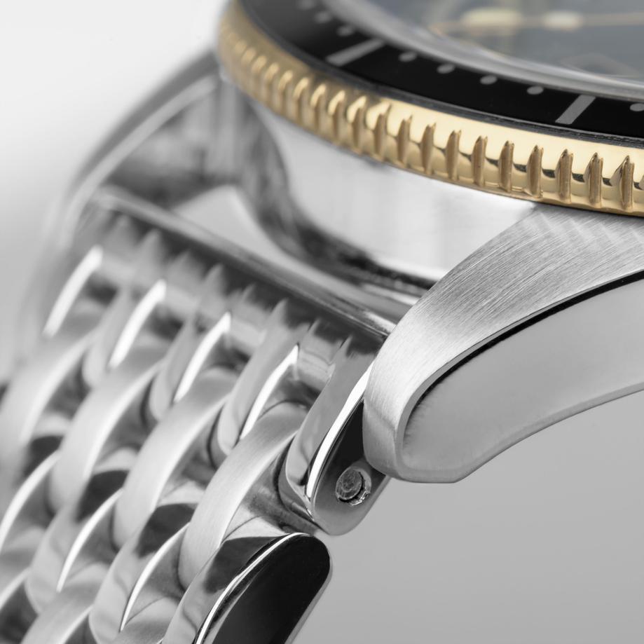 Accurist Accurist Dive Men's Chronograph Watch | Two Tone Case & Stainless Steel Bracelet With Samphire Green Dial | 42mm