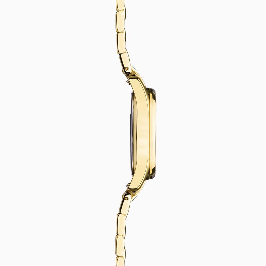Accurist Accurist Everyday Ladies Watch | Gold Case & Stainless Steel Bracelet With White Dial | 30mm