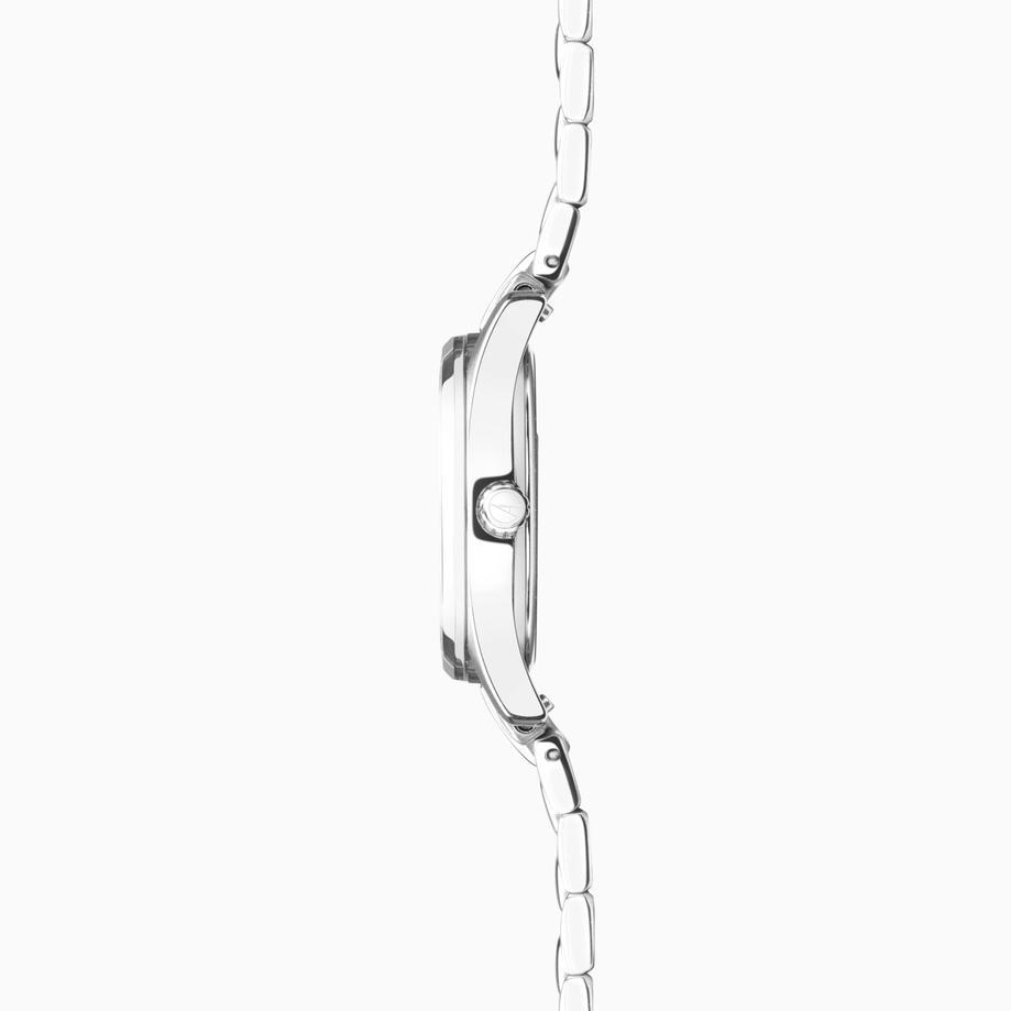 Accurist Accurist Everyday Ladies Watch | Silver Case & Stainless Steel Bracelet With Peony Pink Dial | 30mm