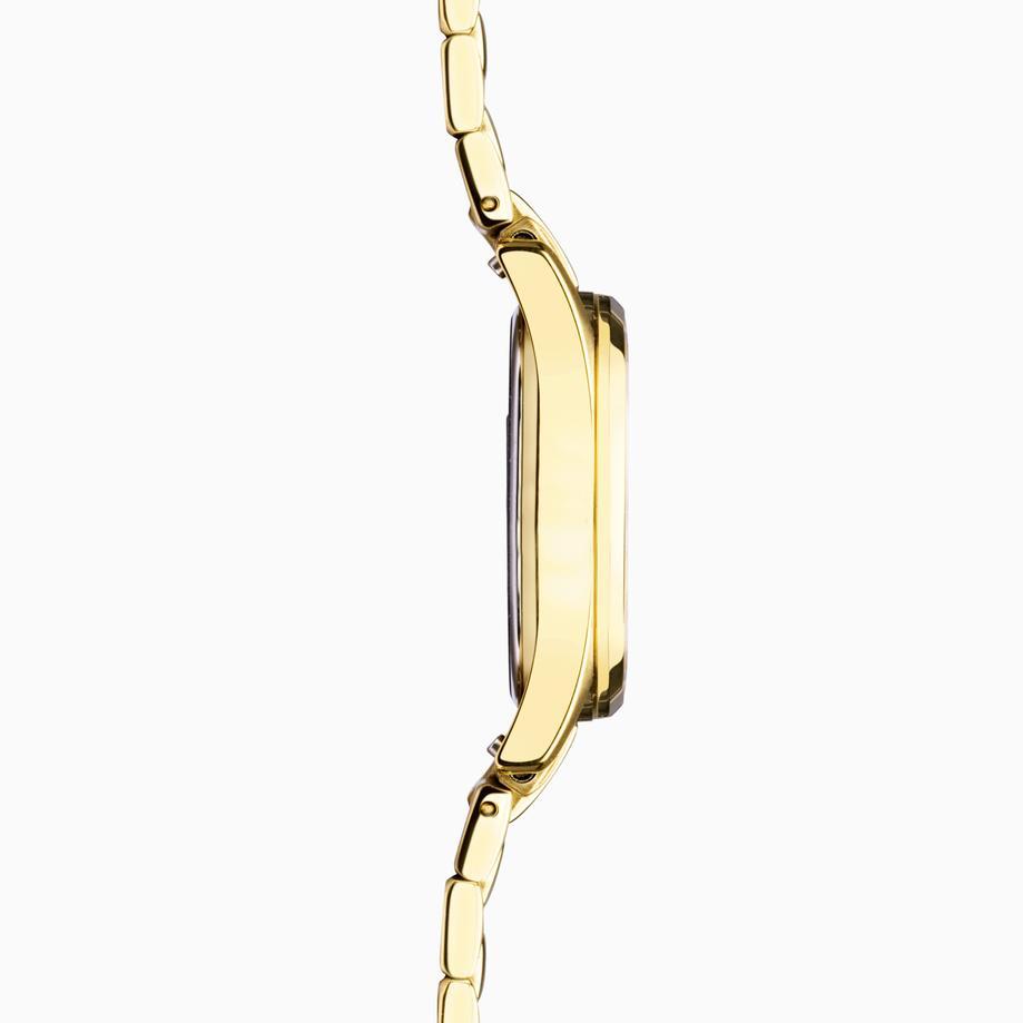 Accurist Accurist Everyday Unisex Watch | Gold Case & Stainless Steel Bracelet With Grey Dial | 36mm