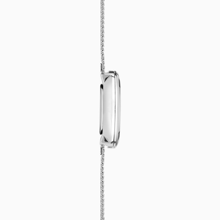 Accurist Accurist Jewellery Ladies Watch | Silver Case & Stainless Steel Bracelet With White Dial | 28mm