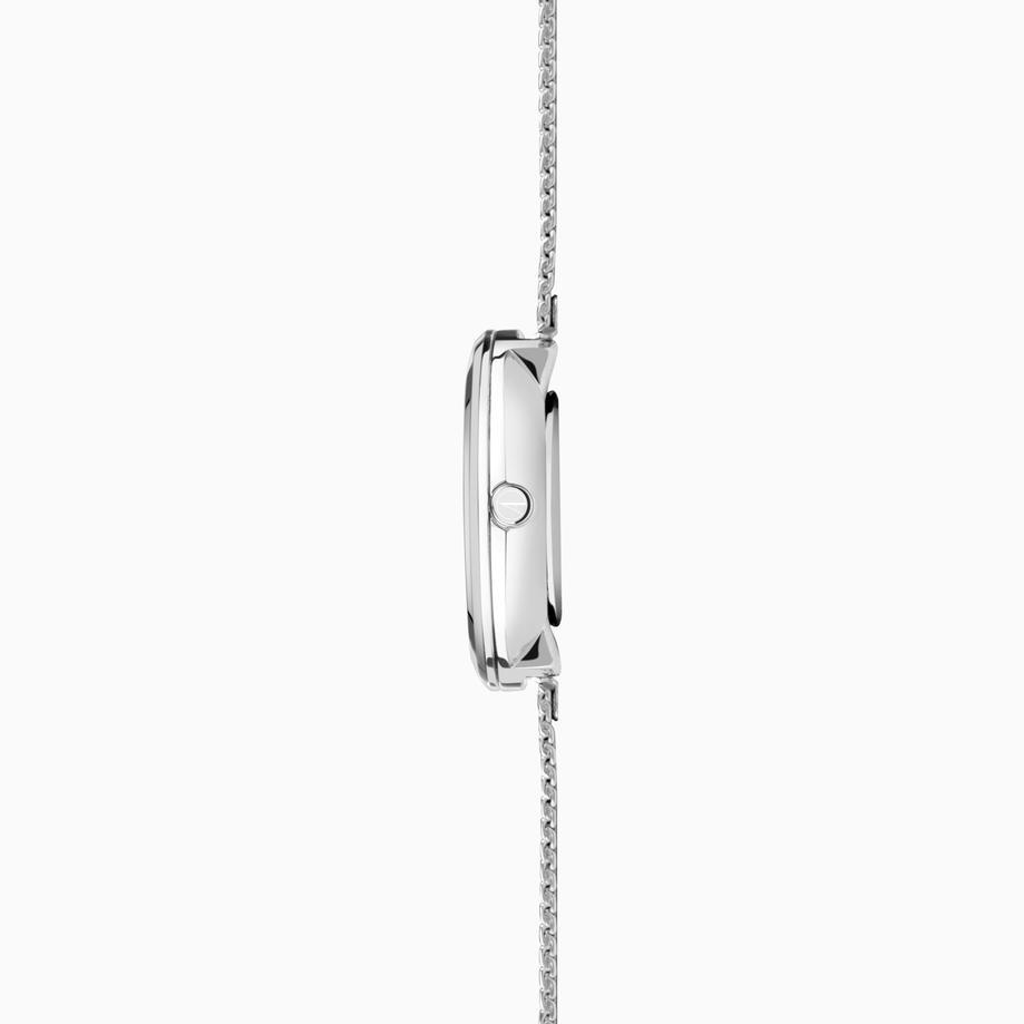 Accurist Accurist Jewellery Ladies Watch | Silver Case & Stainless Steel Bracelet With White Dial | 28mm