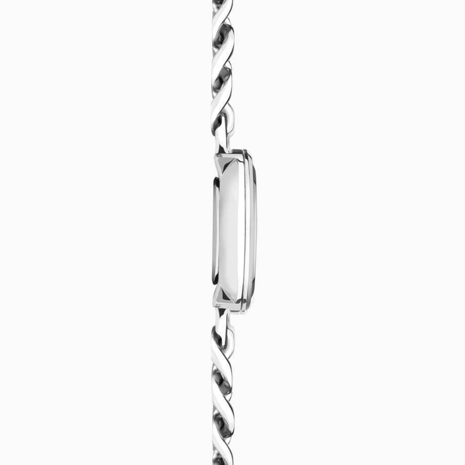 Accurist Accurist Jewellery Ladies Watch | Silver Case & Stainless Steel Bracelet With Rose Quartz Dial | 28mm