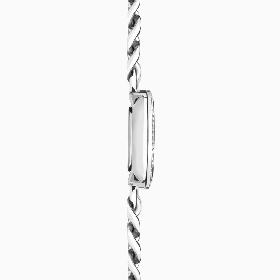 Accurist Accurist Jewellery Ladies Watch | Silver Case & Stainless Steel Bracelet With White Dial | 28mm