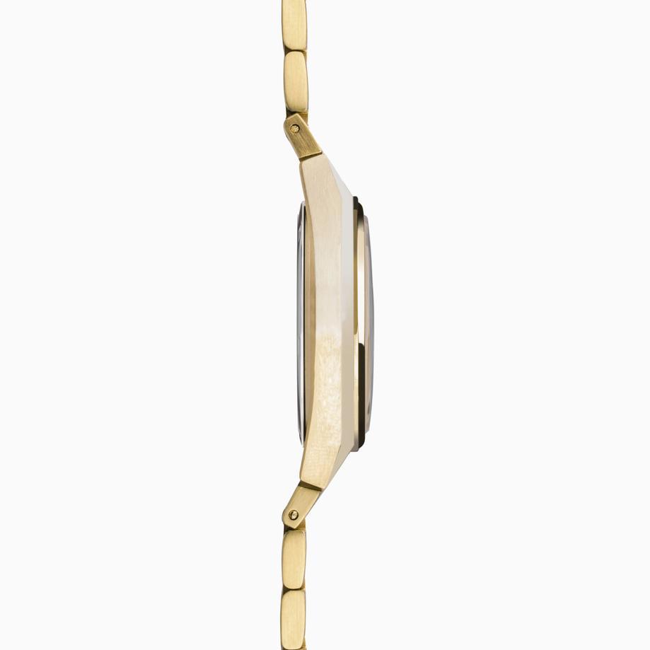 Accurist Accurist Origin Ladies Watch | Gold Case & Stainless Steel Bracelet With White Dial | 34mm