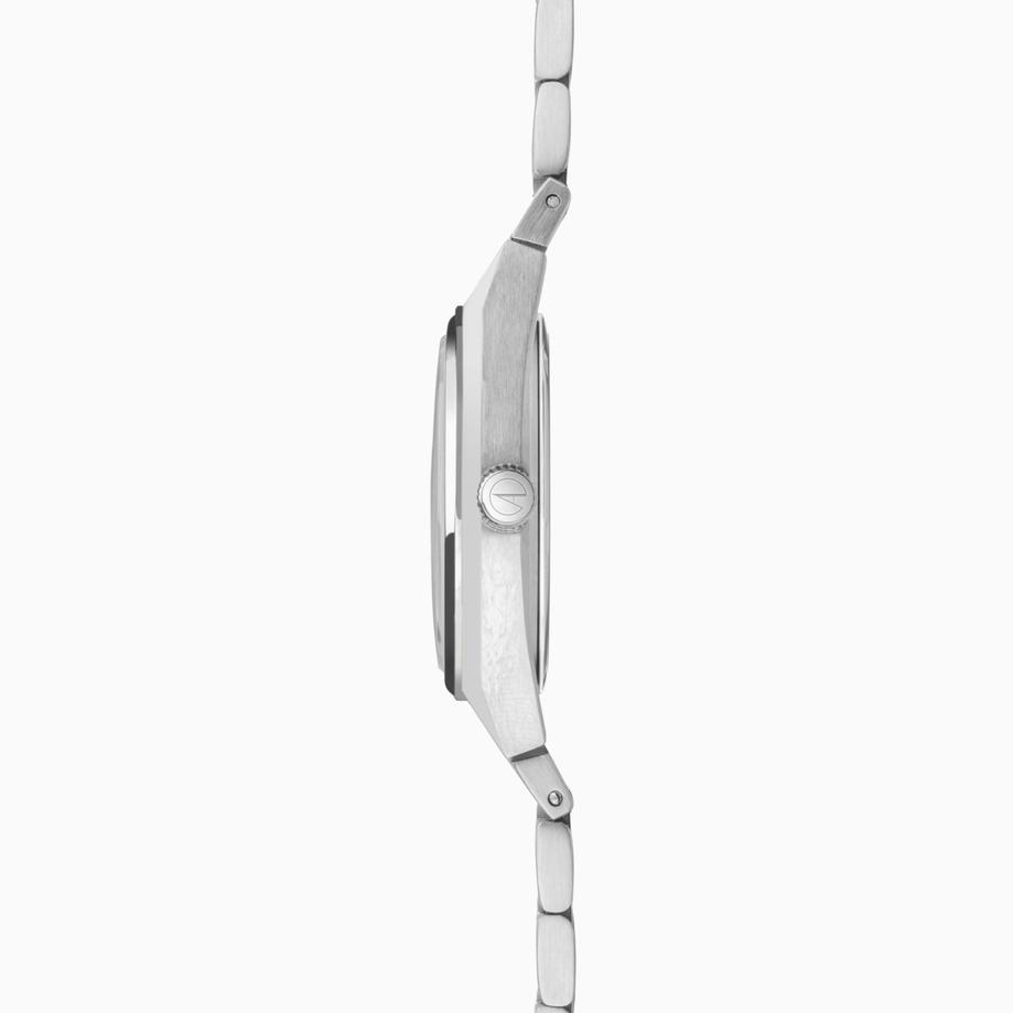Accurist Accurist Origin Ladies Watch | Rainbow Stone Set Case & Stainless Steel Bracelet With Silver Dial | 34mm