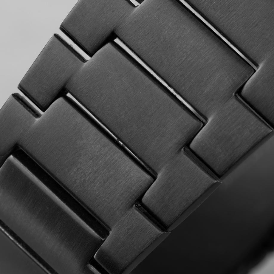 Accurist Accurist Origin Men's Chronograph Watch | Black Case & Stainless Steel Bracelet With Black Dial | 41mm