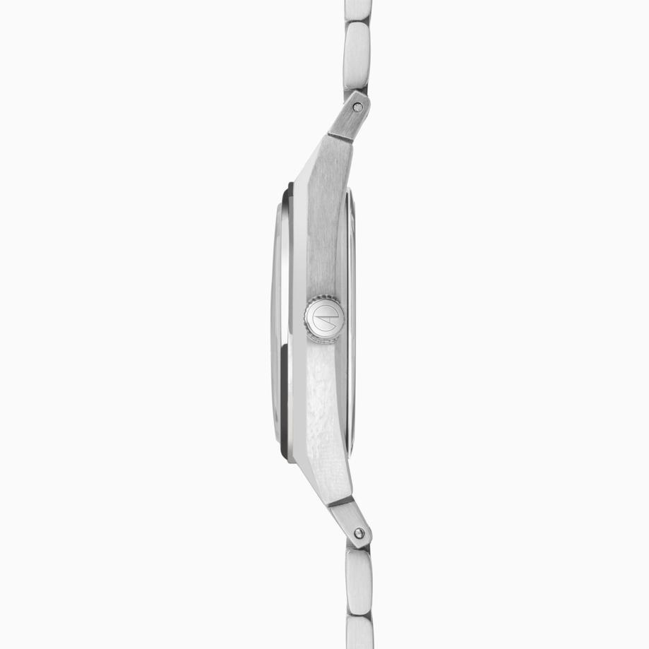 Accurist Accurist Origin Men's Watch | Silver Case & Stainless Steel Bracelet With Silver Dial | 41mm