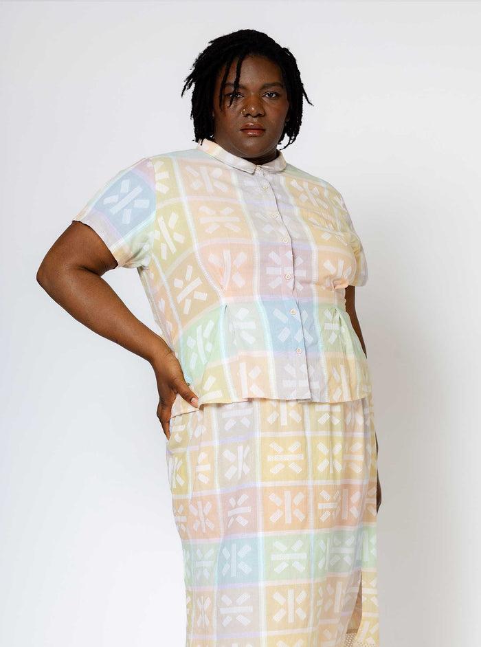 ace & jig allie top | spring 25 | meringue