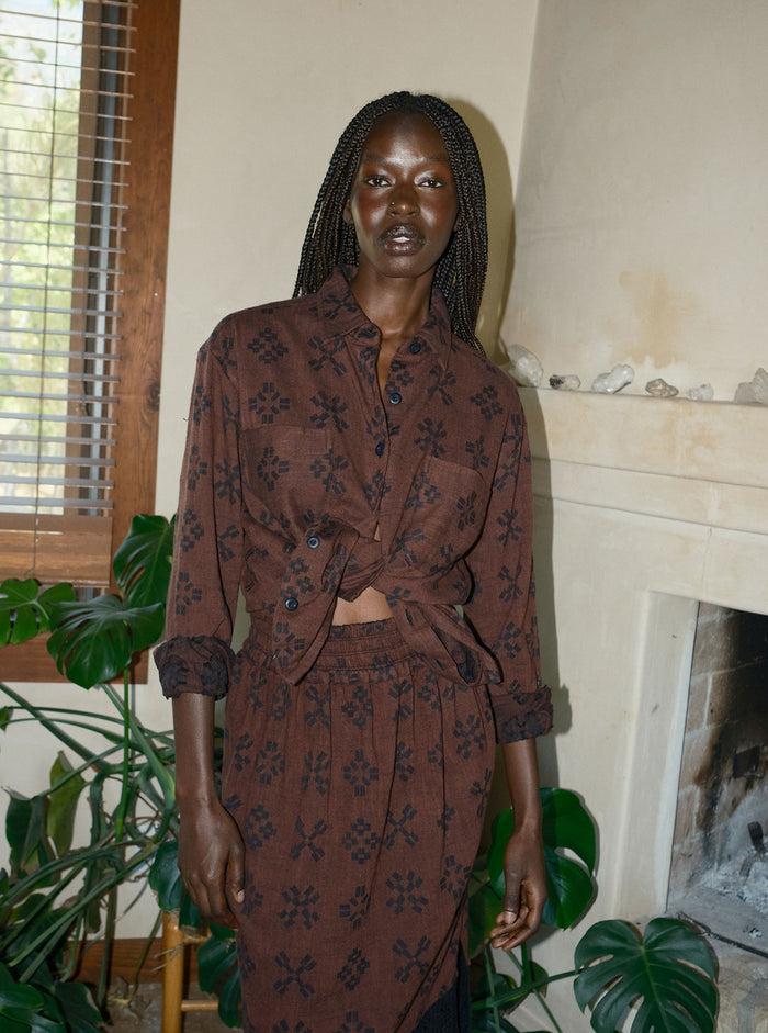 Ace & Jig Alma Shirt | Spring 25 | Ganache