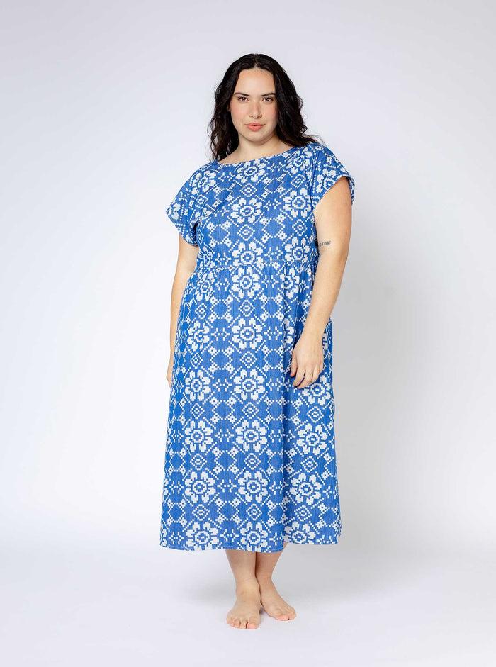 Ace & Jig Antoine Dress | Spring 25 | Blue Pastime