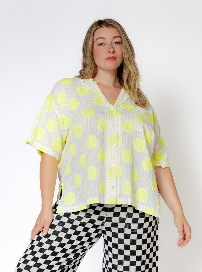 Ace & Jig Bobby Shirt | Spring 25 | Lemonade
