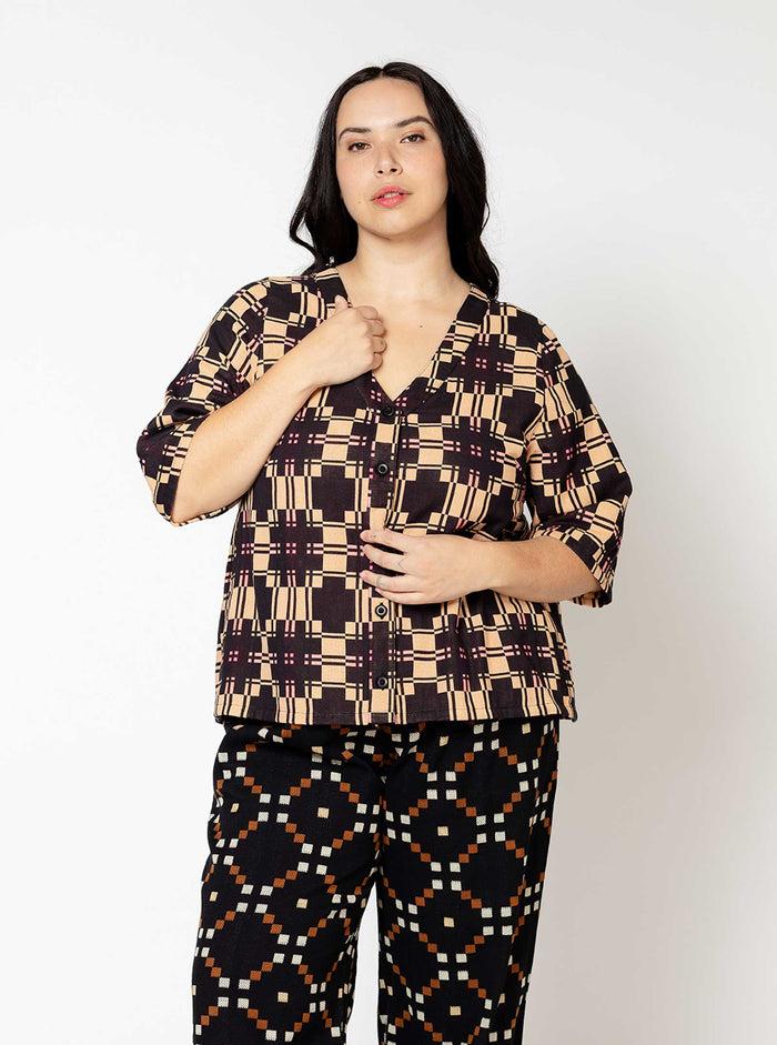 ace & jig bree blouse | fall 24 | cinema